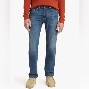 Levi's 505 Regular Fit Men's 100% Cotton Non-Stretch Jeans